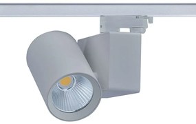 Σποτ Ράγας 4 Καλωδίων LISOR2040G4 Φ7,5x12x22cm Led 2100lm 20W 4000K Grey Aca