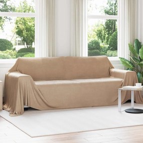 vidaXL Κουβέρτα Καμηλοπάρδαλη 350 x 270 εκ. Μαλλί