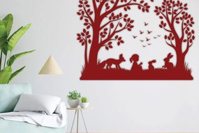 Intra απο ξύλο plywood 3mm-4mm πάχος – Διακόσμηση τοίχου παιδικού δωματίου Paper Cut 7 Δίασταση  40x30 cm INTRAFABR-115521936