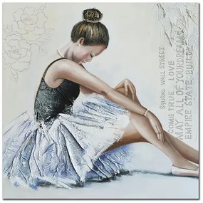 MarHome ΠΙΝΑΚΑΣ ΚΑΜΒΑΣ ΜΠΑΛΑΡΙΝΑ-ΚΑΘΙΣΤΗ 100x100cm. 6/ΚΙΒ  16-16444