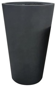 MarHome ΚΑΣΠΩ FIBERCLAY ΑΝΘΡΑΚΙ ΜΑΡΜΑΡΟ ΚΩΝΟΣ ΜΕΓΑΛΟ - Φ51x80cm  06-23223-L