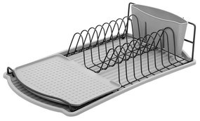 Estia 01-9229 Studio Πιατοθήκη Μεταλλική 47x26cm, Γκρι