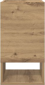 vidaXL End Table 2 pcs Artisan Oak 30 x 30 x 56 εκ. Επεξεργασμένο ξύλο