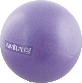 Amila Μπάλα Pilates, 25cm, Μωβ, bulk (48431)