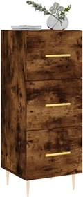 vidaXL Ντουλάπι Καπνιστή Δρυς 34,5 x 34 x 90 εκ. Επεξεργασμένο Ξύλο