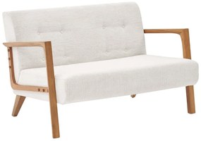 Καναπές Διθέσιος Kemer Chenille 825BLC2943 114x85x80cm Cream