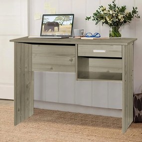 Γραφείο εργασίας με συρτάρι Michael pakoworld sonoma 88x45x72εκ (1 τεμάχια)