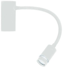 Φωτιστικό Τοίχου - Απλίκα Led-Kepler-Bco 8031440355766 White Luce Ambiente Design Metal