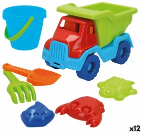 Σετ Παιχνιδιών για τη Παραλία Colorbaby πολυπροπυλένιο (12 Μονάδες)