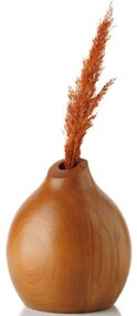 Βάζο Trovelily 243TRV1114 18x15x15cm Walnut Aberto Design Ξύλο