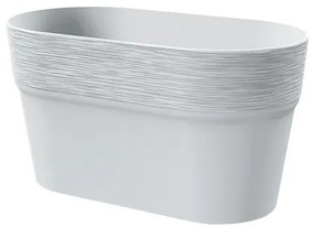 MarHome ΖΑΡΝΤΙΝΕΡΑ ΛΕΥΚΟ FURU ΟΒΑΛ 27.5x14.5x14.8cm 10/40ΚΙΒ  09-DFA275-S449