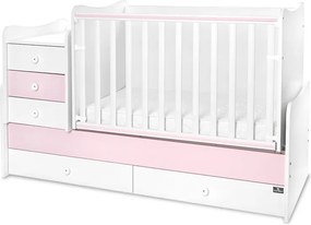 BED MAXI PLUS NEW 70/160 WHITE/ORCHID PINK