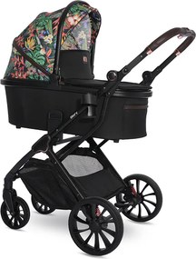 BABY STROLLER GLORY TROPICAL FLOWERS +ADAPTERS