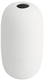 Βάζο Κεραμικό Mitane 421014 8x14,5cm White Eglo Κεραμικό