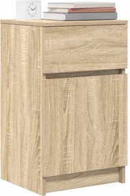 vidaXL Κομοδίνο Sonoma Δρυς 39x35x65 εκ. από Επεξεργασμένο Ξύλο