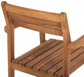 ΠΟΛΥΘΡΟΝΑ ERIETTA ΞΥΛΟ TEAK ΣΤΟΙΒΑΖΟΜΕΝΗ HM9534 ΣΕ ΦΥΣΙΚΟ ΧΡΩΜΑ 60x54x87Y εκ.