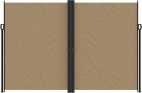 vidaXL Σκίαστρο Πλαϊνό Συρόμενο Taupe 220 x 1000 εκ.