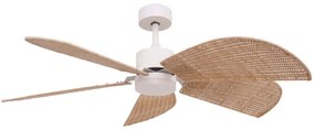 Ανεμιστήρας Οροφής 25328 Φ132x50,5cm Με Φως Led 1500lm 15W Και Τηλεχειριστήριο Natural-White Διάμετρος 132cm
