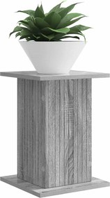 vidaXL Βάση φυτών 2 τμχ. Γκρι Sonoma 30,5 x 30 x 43 εκ