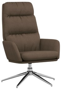 vidaXL Πολυθρόνα Relax Taupe Υφασμάτινη
