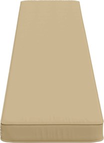 vidaXL Μαξιλάρια Πάγκου 2 Τεμαχίων VUGHT 2 pcs 100% Πολυεστέρας Μπεζ