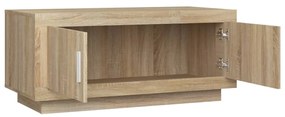vidaXL Τραπεζάκι Σαλονιού Sonoma Δρυς 102x50x45 εκ. Επεξεργασμένο Ξύλο