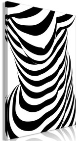 Πίνακας - Zebra Woman (1 Part) Vertical - 40x60