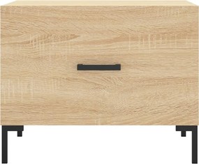 vidaXL Τραπεζάκια Σαλονιού 2 τεμ Sonoma Δρυς 50x50x40 εκ Επεξ. Ξύλο