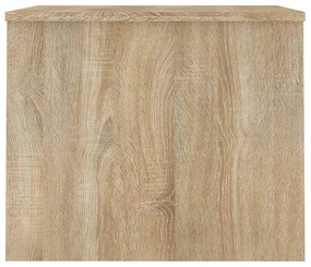 vidaXL Τραπεζάκι Σαλονιού Sonoma Δρυς 80x50,5x41,5 εκ. Επεξεργ. Ξύλο