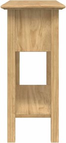 vidaXL Τραπέζι κονσόλας BODO Μέλι Καφέ 91 x 34.7 x 74 εκ.