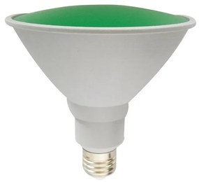 PAR38 LED IP65 15W 1150Lm GREEN 110° 42V AC Ra80 ACA PAR3815GR42