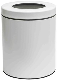 Κάδος Απορριμμάτων 5Lt 2128-033 21x28cm Matte White Pam&Co Stainless Steel