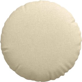 vidaXL Μαξιλάρια καθισμάτων 2 pcs Κρεμ Ø60 x 21 εκ ύφασμα