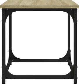 vidaXL Βοηθητικό Τραπέζι Sonoma Δρυς 40x40x40 εκ. Επεξεργασμένο Ξύλο