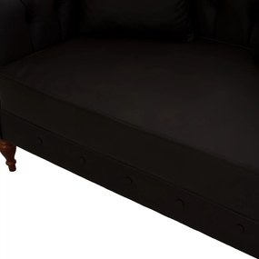 ΚΑΝΑΠΕΣ 2ΘΕΣΙΟΣ Τ. CHESTERFIELD CIELLE ΣΕ ΧΡΩΜΑ ΚΑΦΕ  152x85x80 εκ.