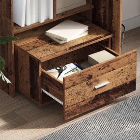 vidaXL Γραφείο Παλαιό ξύλο 131.5 x 50 x 106.5 εκ. Επεξεργασμένο ξύλο