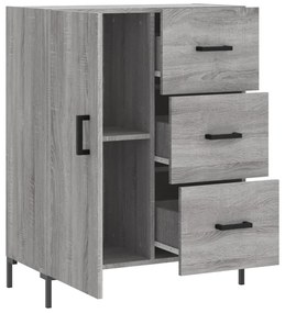 vidaXL Ντουλάπι Γκρι Sonoma 69,5 x 34 x 90 εκ. από Επεξεργασμένο Ξύλο