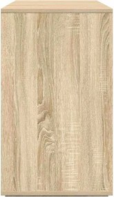 vidaXL Πλαϊνό γραφείο Sonoma Δρυς 120 x 41 x 75 εκ. Επεξεργασμένο ξύλο