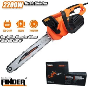 Ηλεκτρικό αλυσοπρίονο - 2200W - Finder - 197267