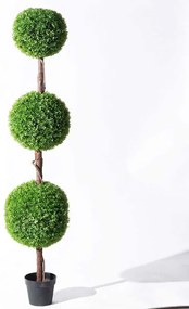 Τεχνητό Δέντρο Πυξάρι Τριπλό 6680-6 180cm Green Supergreens Polyethylene
