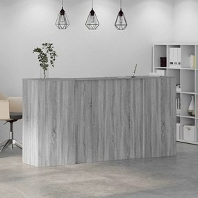 vidaXL Γραφείο υποδοχής 200x50x103,5 εκ. Επεξεργασμένο Ξύλο