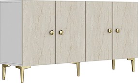 Console Simple 150 - White, Travertine, Gold White
Travertine
Gold
