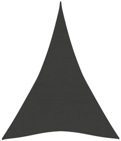 vidaXL Πανί Σκίασης Ανθρακί 5 x 7 x 7 μ. από HDPE 160 γρ./μ²