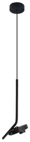 Κρεμαστό Φωτιστικό Οροφής LED 7W 3000K 200x15 Factory Viokef 4288101 Μαύρο