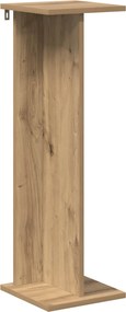 vidaXL Βάση φυτών Artisan Δρυς 25 x 25,5 x 80,5 εκ. Επεξεργασμένο Ξύλο