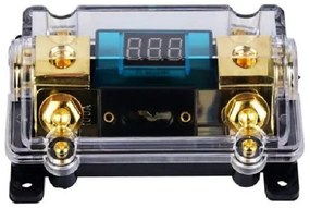 PerVoi Ασφαλειοθήκη με ψηφιακό βολτόμετρο CTC-387 - Digital Fuse Holder