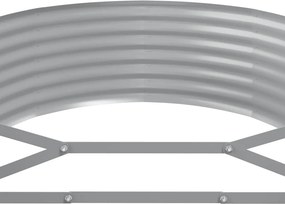 vidaXL Ζαρντινιέρα Ανθρακί 175x100x36εκ Γαλβανισμένος χάλυβας