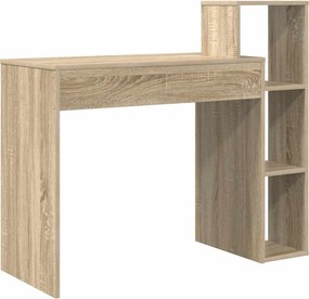 vidaXL Γραφείο Δρύς Sonoma Επεξεργασμένο Ξύλο 100 x 40 x 90 cm