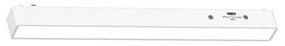 Γραμμικό φωτιστικό LED 10W 3CCT για ultra thin ράγα σε λευκή απόχρωση D:31,5X2,6X2,4cm (TMU0050-White) - TMU0050-White