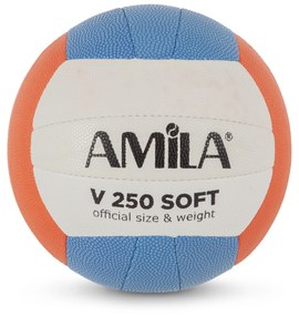 Amila Μπάλα Volley GV-250 Cyan-Orange Νο. 5 (41604)